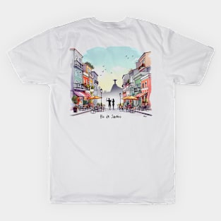 A Toast To  Rio de Janeiro Graphic Tee | Rio Sunset T-Shirt